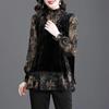 Bottom Shirt T-shirt Women's Autumn and Winter High-end Big-name Fashion Temperament Tops