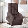 VidaXL Electric Massage Recliner, Relaxation Chair with Adjustable Backrest and Footrest, Seat of 3204133