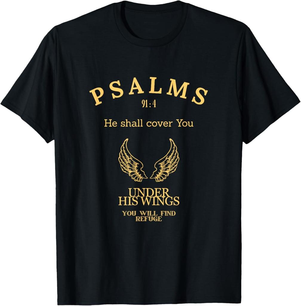 Psalm 91 Faith Based Apparel Christian Tshirt