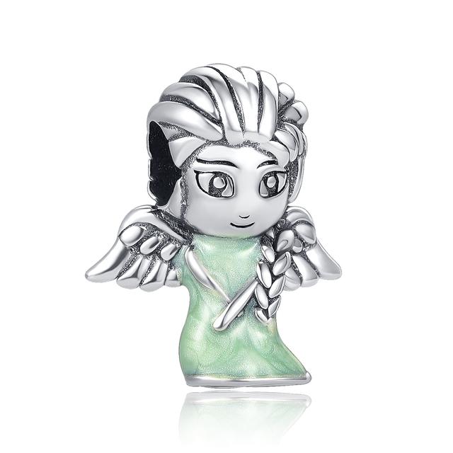 Подвеска из стерлингового серебра 925 пробы, наборы для дома, L Love You, медведь, собака, ручная работа, тонкие бусины своими руками, подходят для оригинального браслета-подвески, ювелирные изделия