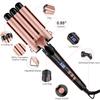 4 In 1 Multifunctional Automatic Hair Curling Iron with Interchangeable Head Accessories and Styling Straightening Comb