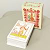 Squid Cake Tarot 9*6.5cm 78 Card Deck with Knights Riding Creatures, Quirky Faces and A Delicious Colour Palette