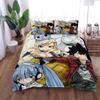 3D-принт аниме Edens Zero аниме пододеяльник комплект односпальный двуспальный двуспальный двуспальный двуспальный комплект постельного белья аниме домашний текстиль