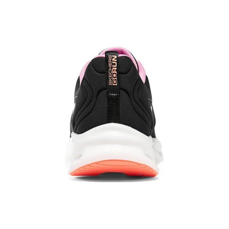 Skechers Go Run Swirl Tech 'Black White Pink' Women's 129496-BKPK