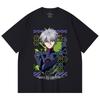 Хлопковая футболка унисекс плотностью 230 г/м² из 100% хлопка с принтом Evangelion V5 Kagoru
