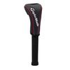 TAYLOR MADE Austech Head Cover Fairway Wood Head Cover TJ129 23SS Black/Red Men's
