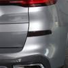 Для BMW X5 G05 ABS черная наклейка на заднюю противотуманную фару автомобиля, внешние аксессуары для автомобиля