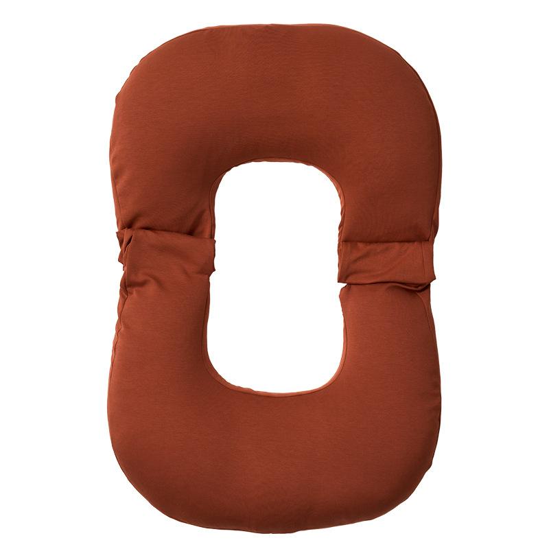 Six-in-one multifunctional baby nursing pillow frees up hands, has an incline to prevent spitting up and milk leakage, suitable for newborn feeding