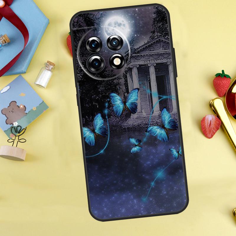Colorful Butterfly Case For OnePlus 15 13 12 11 9 10 Pro 13T 13R 12R 10T 8T Nord 5 CE 3 4 2 Lite N20 N30 Cover