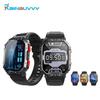Rainbuvvy Спортивные умные часы F407 2,1 дюйма IPS 280x340 Пульс BLE5.3 Фонарик 380 мАч IP68 Водонепроницаемые часы для Android