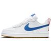 Nike Court Borough Low 2 'White Blue Red' GS BQ5448-109