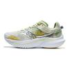 SAUCONY Kinvara 14 Удобная тканевая амортизация Легкие низкие кроссовки для тренировок на короткие дистанции Женские кроссовки Белый Светло-зеленый S10823-140