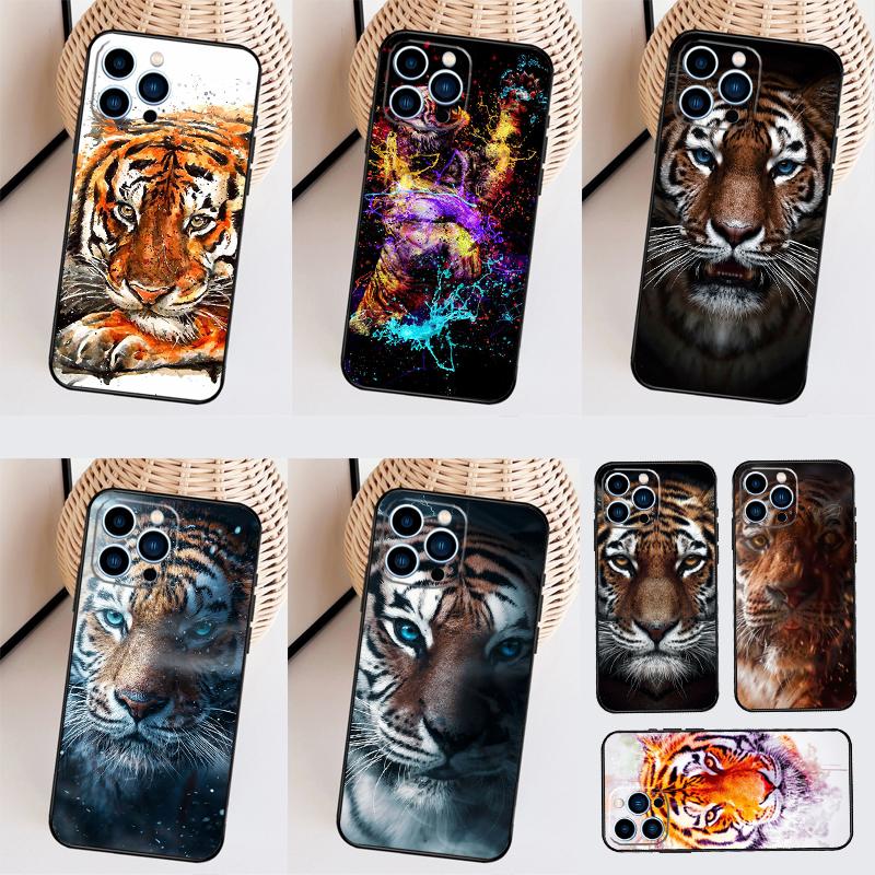 Tiger Face For Realme C71 C55 C75 C67 C63 C51 C61 C53 C35 C65 11 12 13 14 15 Pro Plus GT6 GT7 Pro Case
