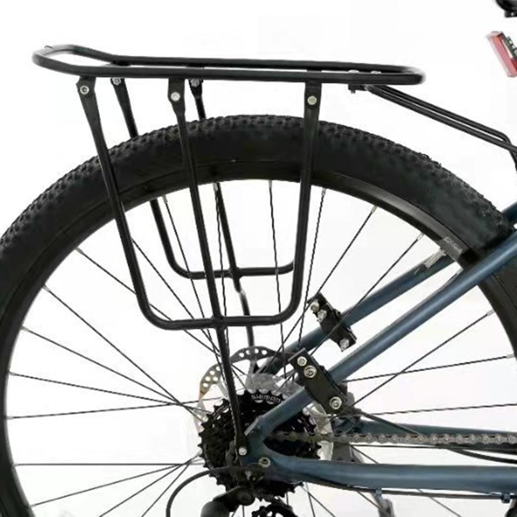 Alloy Bike Cargo Pannier Rack Mountain Bike Disc Brakes Reinforced Rear Rack for Folding Bike Bike Seat