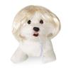 Pet Wig Curly Straight Hair Dog Cat Wig for Halloween Cosplay Party Pet Costume Accessory Multiple Color Options