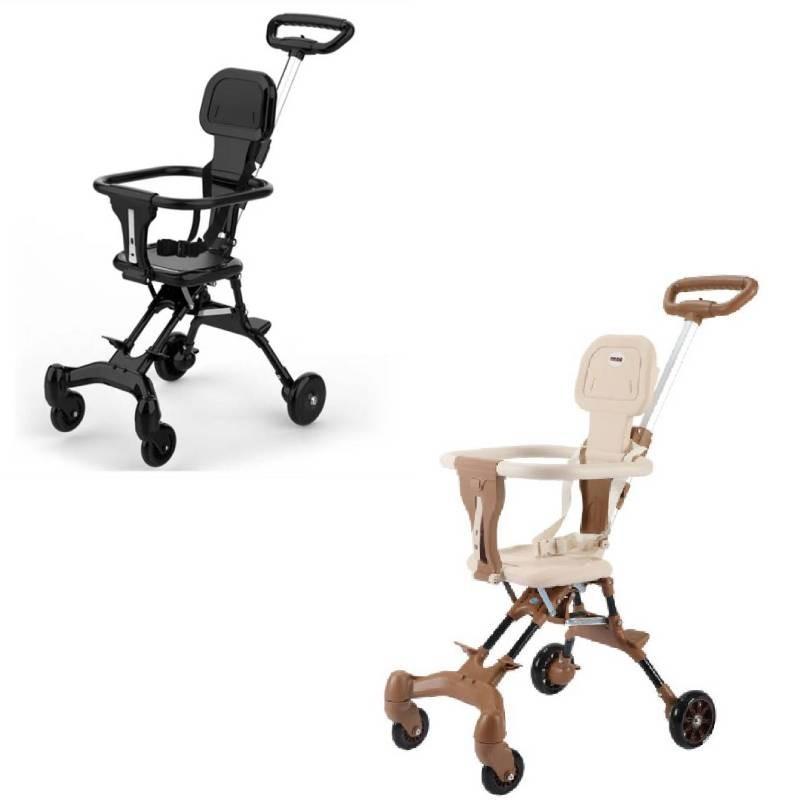 Детская коляска с высокой посадкой Легкая рама из алюминиевого сплава с безопасной конструкцией