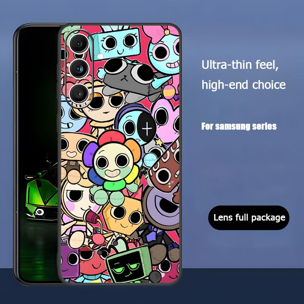 Чехол для телефона Dandys World Hot Game для Samsung Galaxy S25 S24 S23 S22 S21 S20 Plus Ultra Note20 Мягкий черный