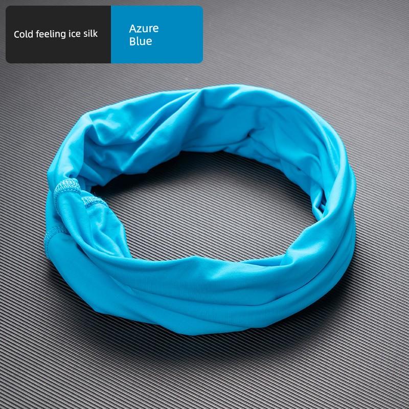 Summer Ice Silk Sun Protection Mask for Men and Women, Cycling Headscarf, Uv Face Scarf, Neck Scarf, Cycling Equipment, Neck Cover