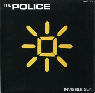 7-дюймовая пластинка POLICE - Invisible Sun AMS8164 A&M Records 1981 Великобритания Рок Б/У