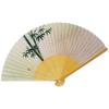 Белый Веер для мужчин со средним ароматом, Бамбук, Резьба,