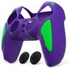 Silicone Cover for PlayVital Ps5 Controller Silicone Skin Ergonomic Soft Rubber Protective Case for Ps5 with Thumb Stick Cap and Controller, Anti-slip