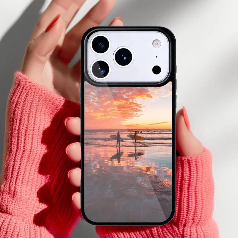 Чехол для телефона "Любовь к лету и пляжу" для iPhone 17 16 15 14 13 Pro Max Задняя крышка для 12 11 Pro Coque