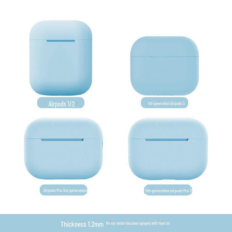 Силиконовый защитный чехол для Apple AirPods (Поколения 2/3/4/5)