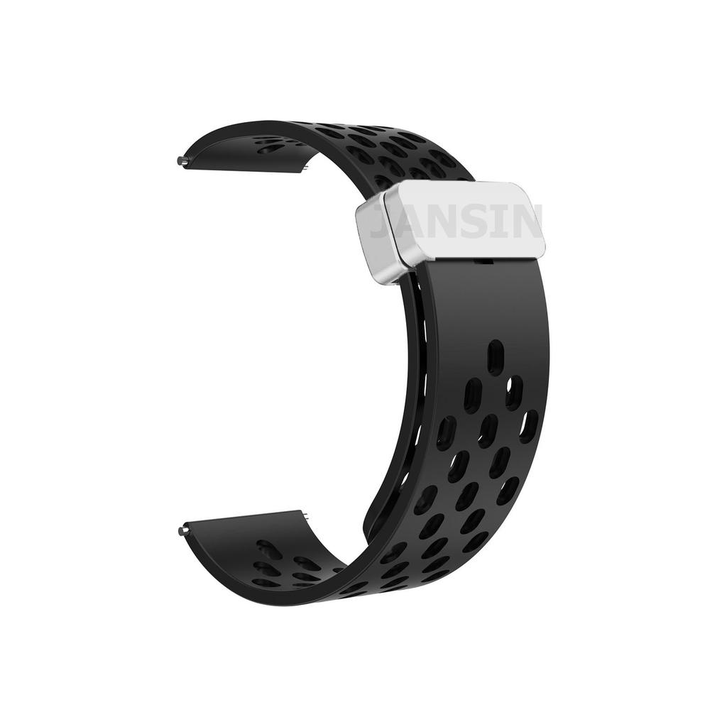 22mm Magnetic Buckle Silicone Strap For Suunto RACE S/RACE/5 Peak/9 Peak Pro Watchband For Suunto Vertical/Ocean Wrist Bracelet