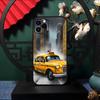 Желтое такси Нью-Йорка Чехол для телефона Для iPhone 17 Pro Max 16 15 14 Pro Max 13 11 Air Plus Силиконовый чехол