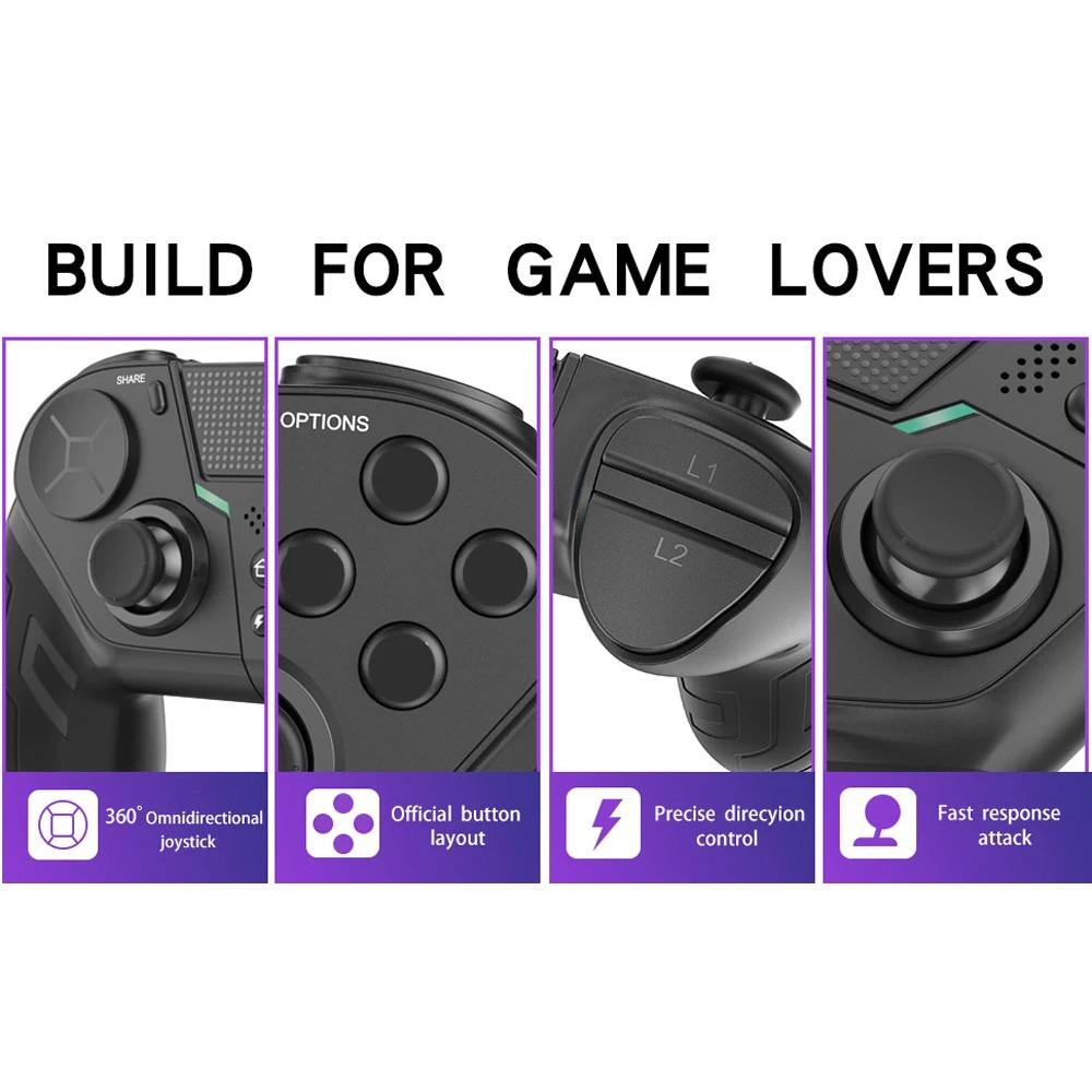 Контроллер для PS4 PS3 PS Playstation 4 3 PC Android Мобильный Беспроводной Контроллер Bluetooth Геймпад Джойстик Игровой Триггер