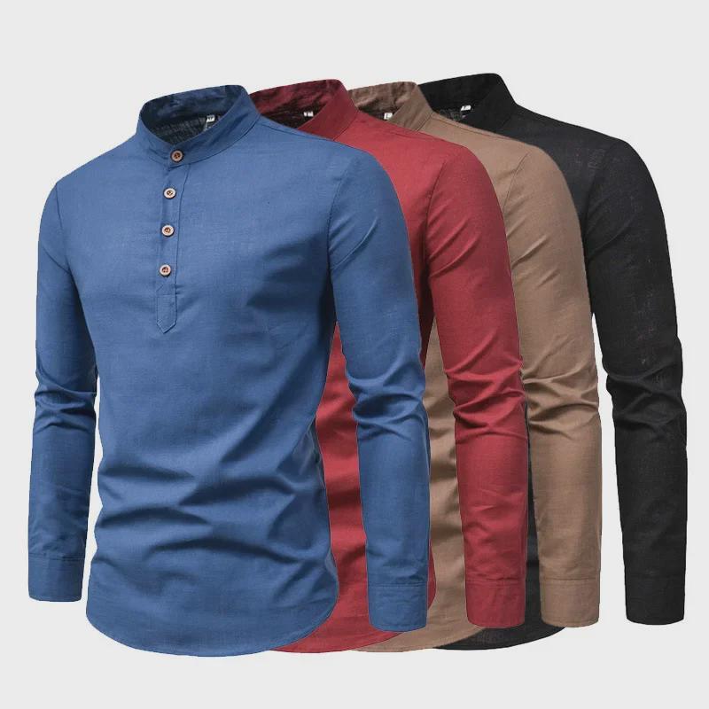 Рубашка повседневная рабочая полуоткрытая