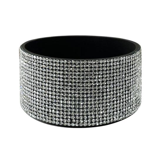 Силиконовый чехол с бриллиантовым блеском для чашки 20-40 унций, противоскользящий чехол для бутылок с водой