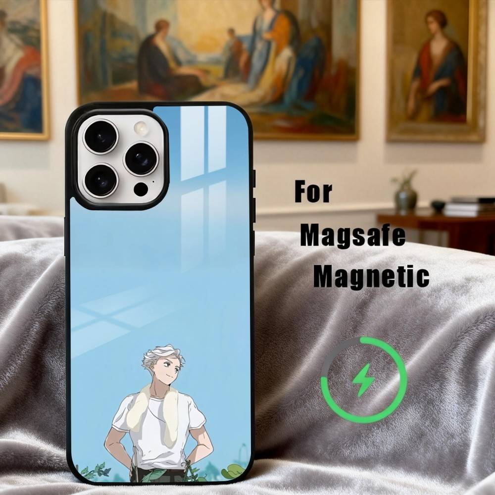 Чехол для телефона Manga W-Wind B-Breaker-R для iPhone 17,16,15,14,13,12,Plus,Pro,Max с поддержкой Magsafe Магнитной Беспроводной Зарядки