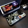 Классический S-Лицо со шрамом Тони Для iPhone 11 12 13 14 15 16 17 Pro Max Plus Цветной Черный Матовый Чехол для Телефона