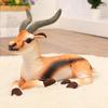 Реалистичные стоящие лежащие олени антилопы плюшевые игрушки мягкие чучела куклы подарки на день рождения Рождество для детей ребенка декор