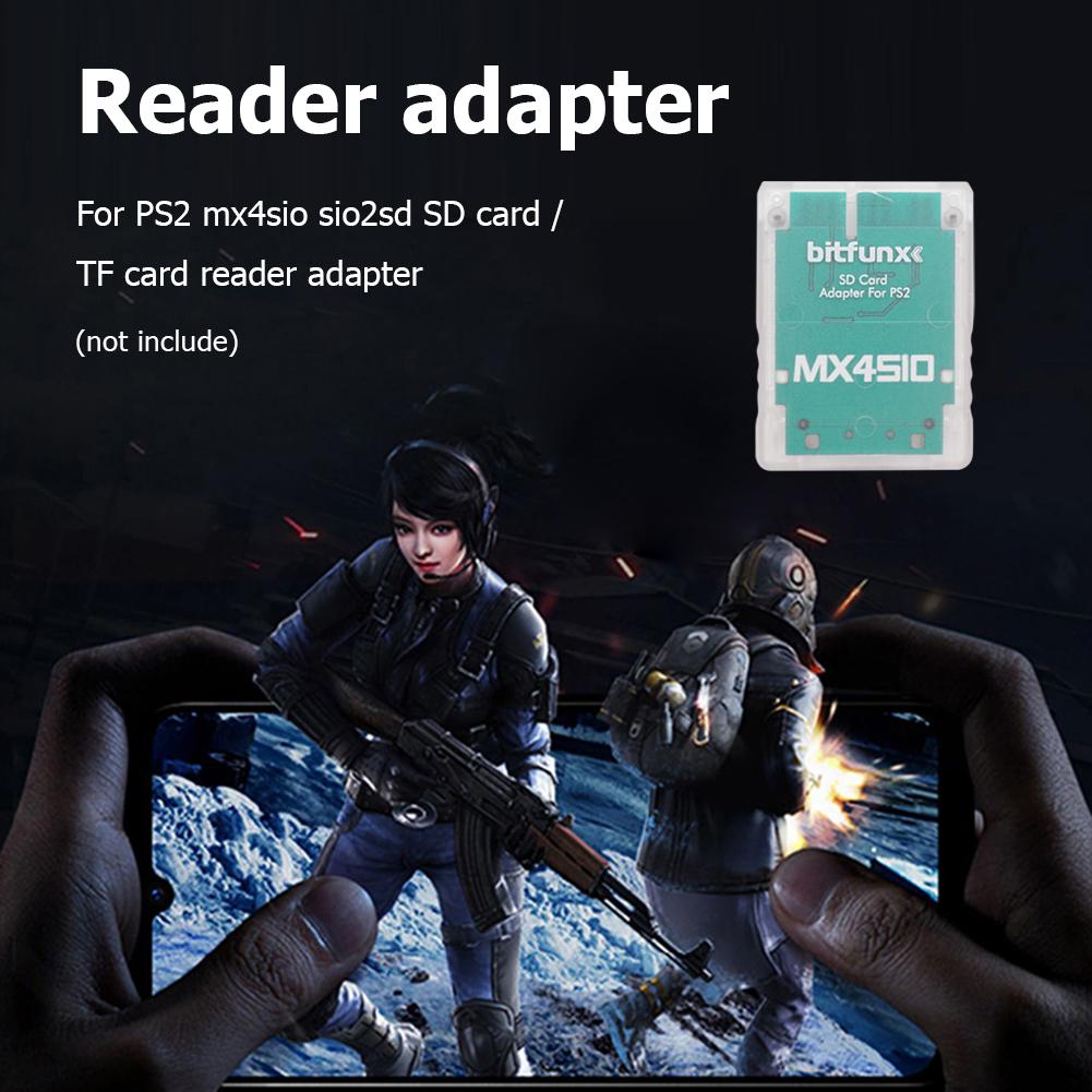 Портативный кардридер для PS2 MX4SIO SIO2SD Многофункциональный адаптер для карт памяти Поддержка Secure Digital / TF-карт Аксессуары