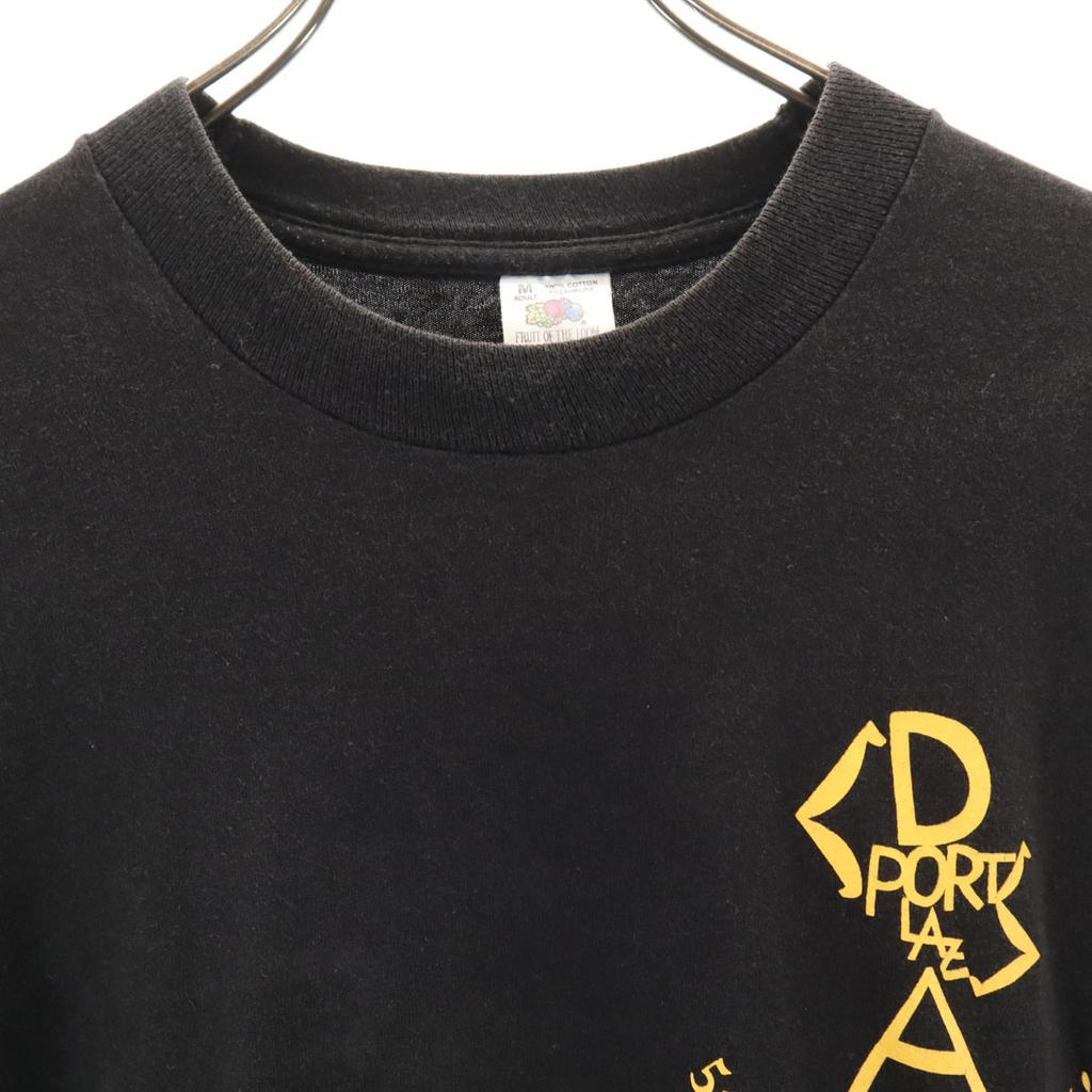 FRUIT OF THE LOOM 90s Made in USA Old Back English print Short sleeve T-shirt Men's Used