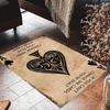 Inspirational Ace of Spades Pattern Non-Slip Floor Mat, Lightweight Decorative Rug for Living Room and Bedroom