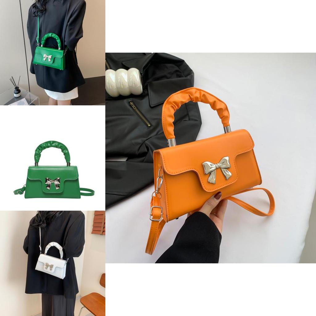 Fashionable Street Style Pu Leather Shoulder Bag 2024 Spring New Crossbody Bag For Women