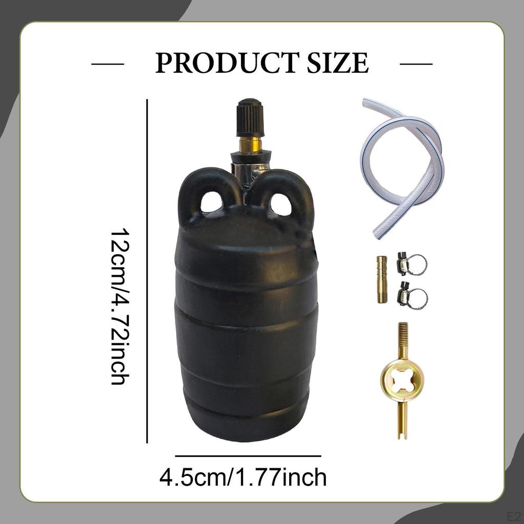 Надувная заглушка Испытательный шар для сантехники Давление для сантехников Обслуживающий персонал