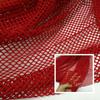 100*150 см крупная сетчатая ткань, классическая сотовая сетка, ткань для самостоятельного шитья, подушки для автомобиля, трикотажная подкладка, одежда, платье