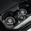 T26Car Cup Holder Mat Pad Anti-slip Coaster Auto Interior Accessories For Volkswagen Golf Rline Passat GTI Lavida Sagitar Scirocco 
