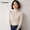 Fanzhen Women's Slim-Fit Cashmere Blend Cowl Neck Sweater