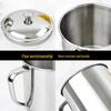 Yuzhou 304 Stainless Steel Handle Mug