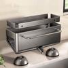 Punch Free Sink Storage Rack Wall Mounted Dishcloth Drying Rack Suction Cup Sink Drain Rack  Sponge