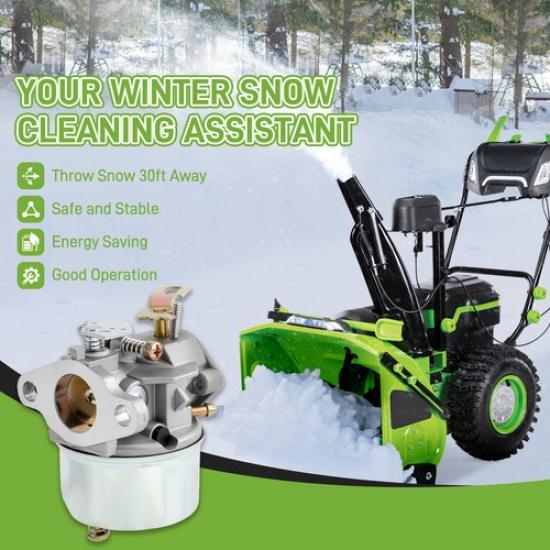 Карбюратор CARB Совместим с снегоуборщиком Tecumseh 640298 OHSK70 OH195SA 5.5 л.с.