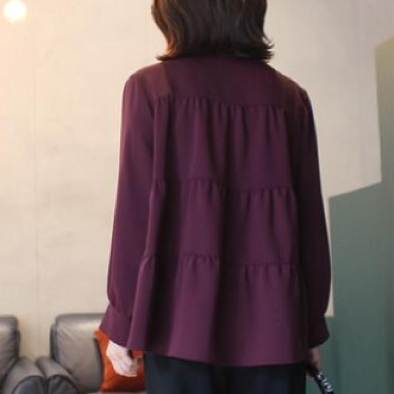 Shiz Madam Elegant Shirring Blouse T57180