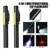 4 In 1 Multifunctional LED Flashlight Rechargeable Pen Torchlight Outdoor Portable Handheld Ultra Bright Work Light