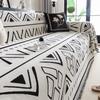 Funda Sofa Home Chenille Geometry Sofa Mat Throw Blanket All Seasons Camping Picnic Blanket Cover Sofa Cover