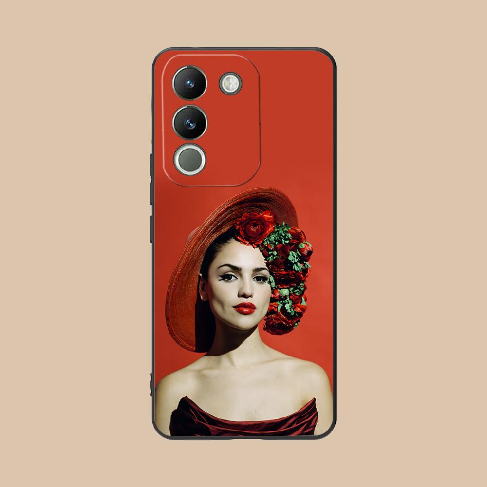 Модный матовый чехол из ТПУ Eiza Gonzalez для мобильного телефона VIVO V60 V50 V40 V30 V29 V27 V25 V23 Pro Lite 5G, цветная печать